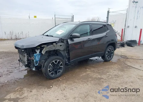 2020 Jeep Compass Trailhawk 4X4 from USA, damaged, VIN 3C4NJDDB3LT150004